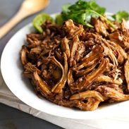 Honey Glazed Crockpot Chicken Adobo - simple pantry ingredients, hardly any hands-on time, 200 calories. | https://slim-path.today