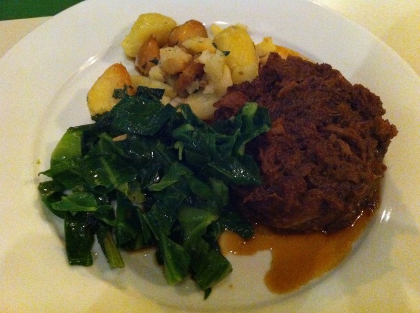 shoulder of lamb at The Draft House Tower Bridge