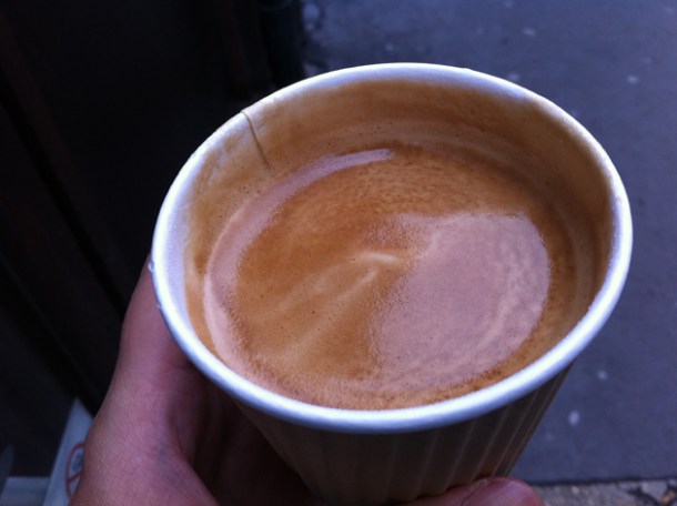 a flat white from Lick a flat white from lick