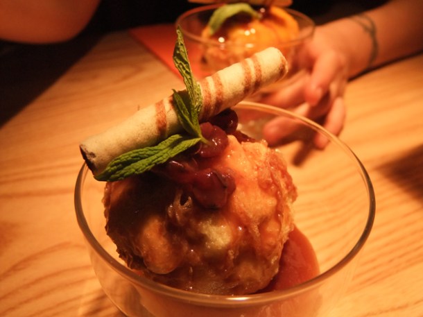 katsu ice cream at satsuma