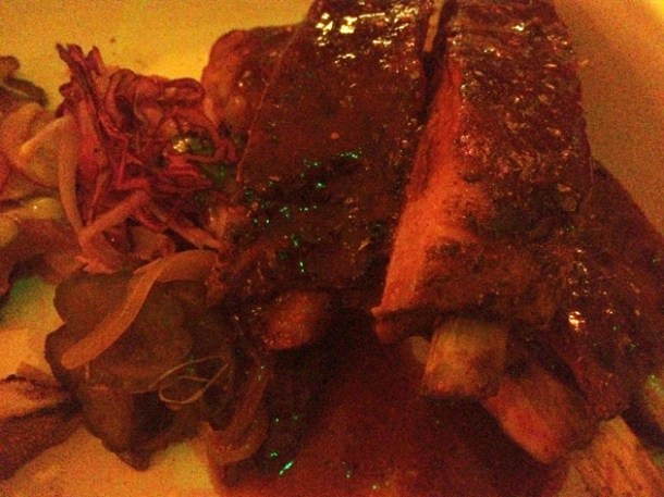 st louis pork ribs at pittcue soho