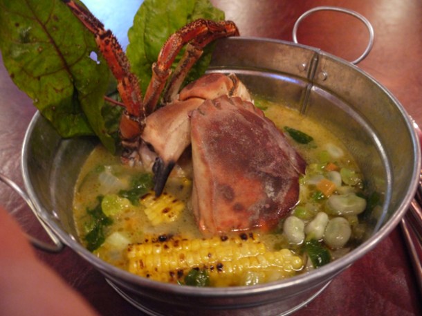 she crab soup at low country fulham
