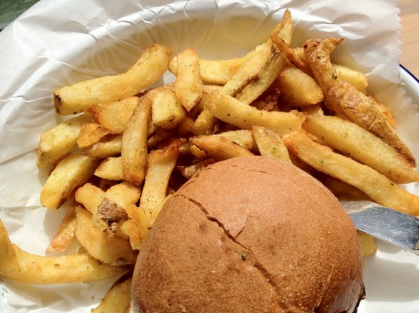 honest burgers soho chips