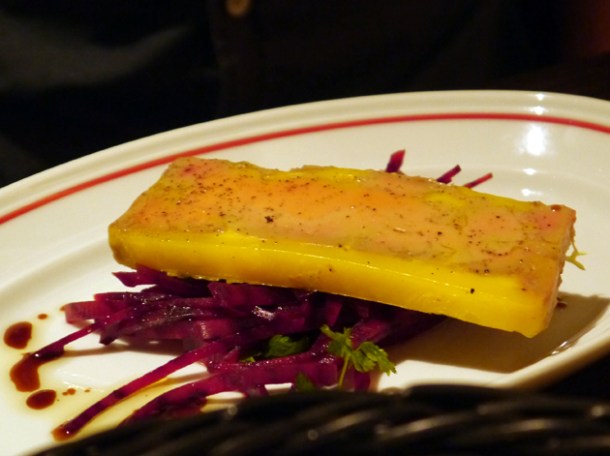 foie gras terrine at mash