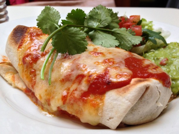 mildred's vegetable burrito