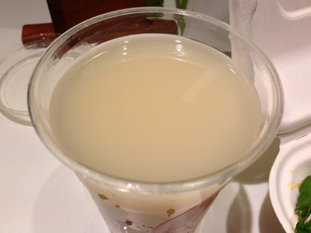 horchata at poncho no 8