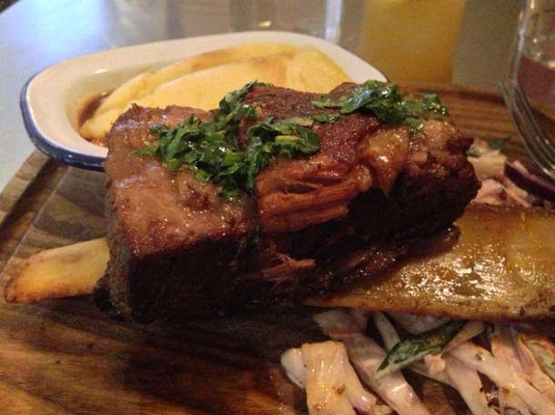 beef short rib at at joe's southern kitchen