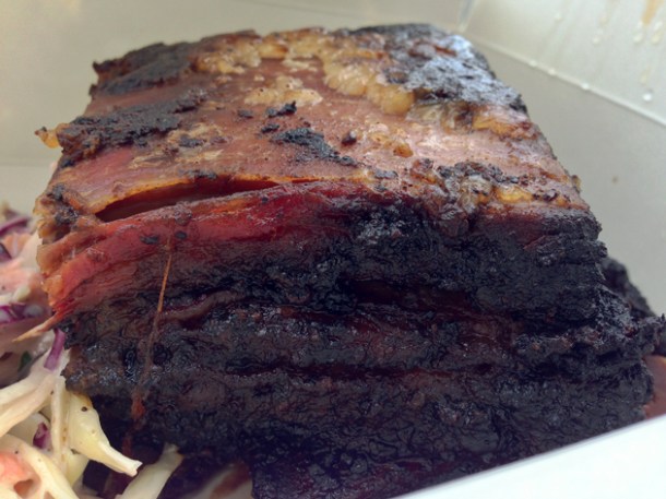 beef short rib from miss p's barbecue