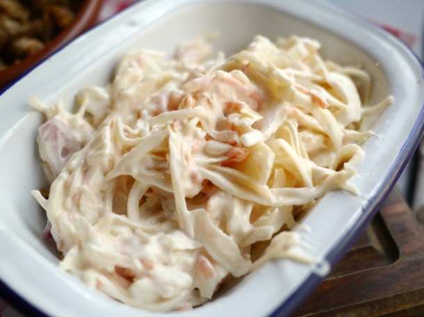 coleslaw at the big smoke at the elk bar