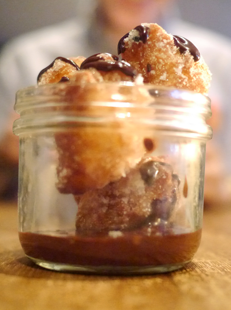 doughnuts and chocolate at one sixty