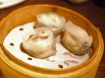 salmon dumplings at shanghai blues