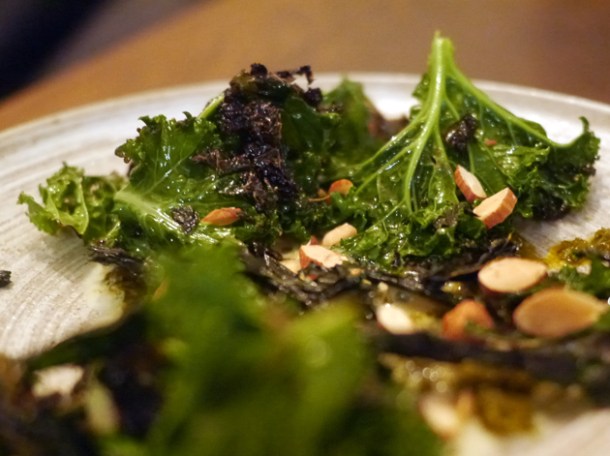 kale with cavolo nero and hazelnuts at the manor clapham