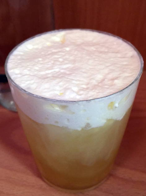 iced tea at bao