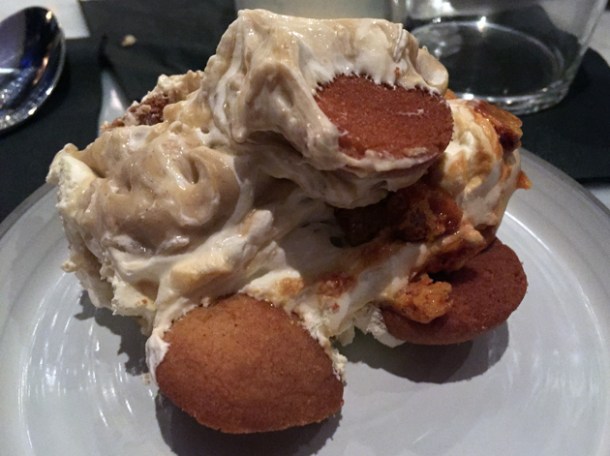 banana pudding at shotgun barbecue london