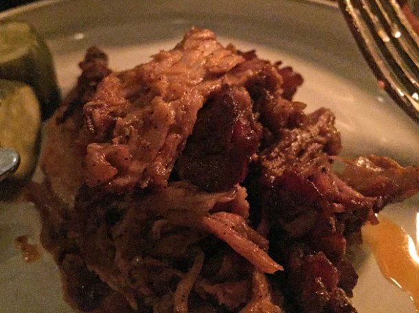 boston butt pulled pork at shotgun
