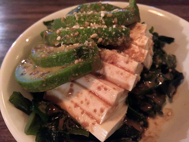 avocado tofu at mr bao