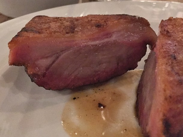 cured and smoked jowl at pitt cue devonshire square