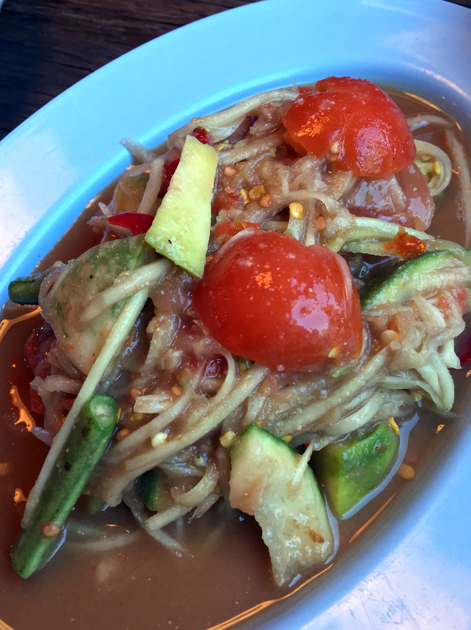 son tam isaan salad at som saa whitechapel