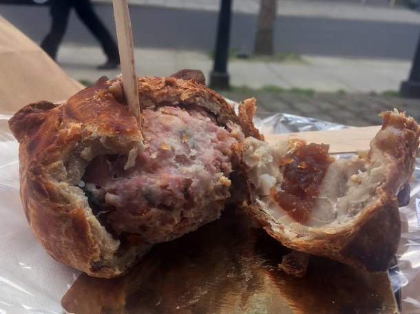 cold pork pie from the pie room at the holborn dining room