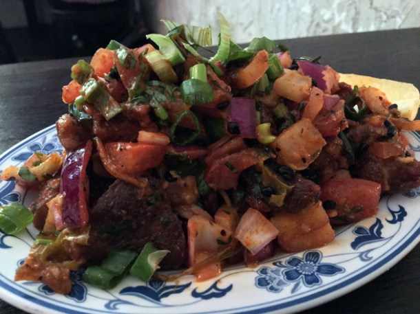 pork nepali at madame d