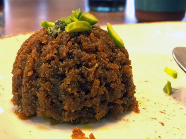 carrot halwa at darjeeling express
