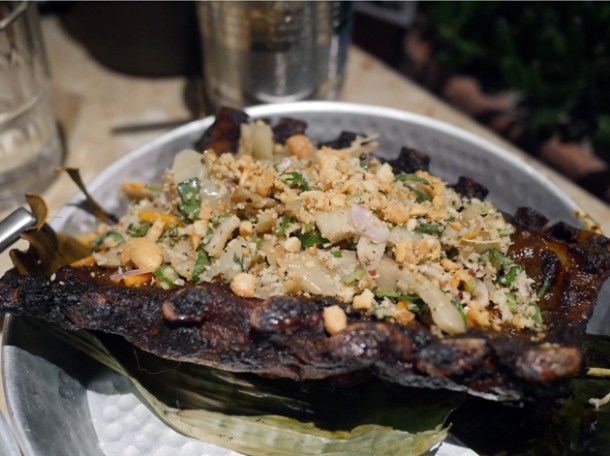 black pork ribs at hoppers st christopher's place