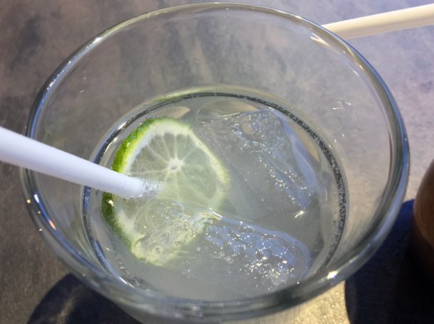 salted lime soda at kashmir putney