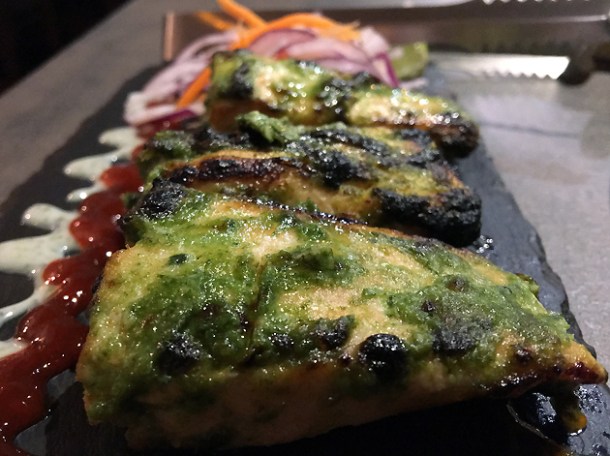 wasabi tikka salmon at kashmir putney