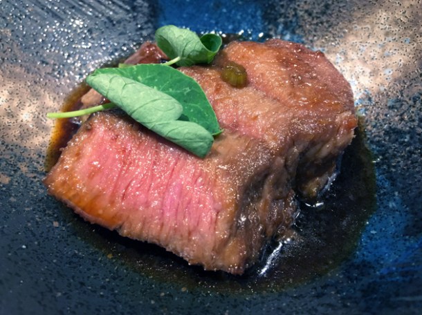 iberico pork teriyaki special at sushi atelier