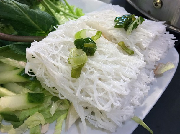 goat vermicelli at mrs le's