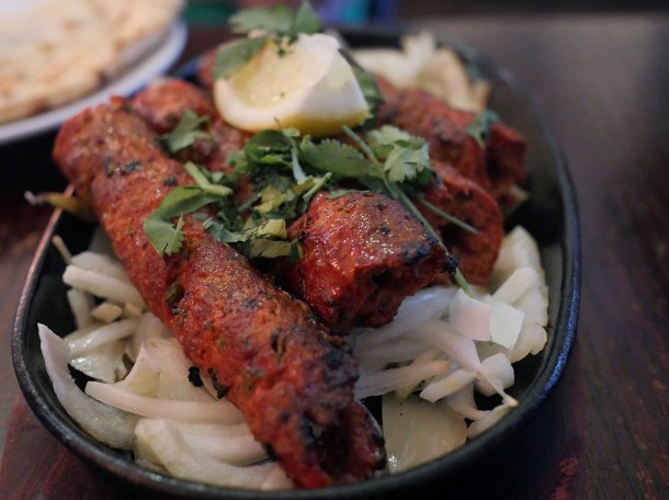 illustrative photo of the seekh kebabs at African Queen