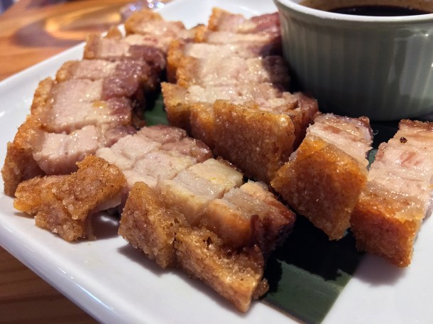 illustrative photo of the roast pork belly at Wau