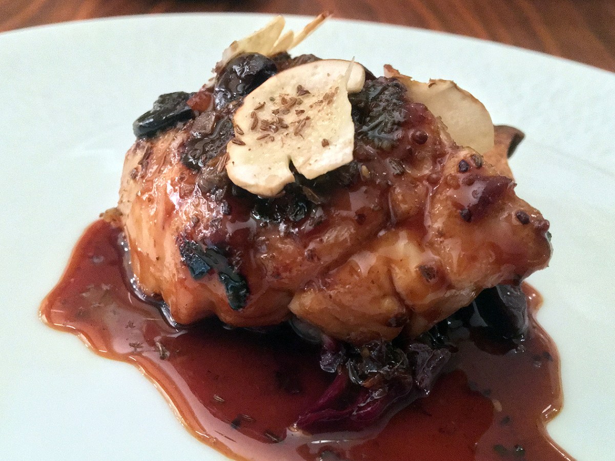illustrative photo of the veal sweetbreads at Trivet