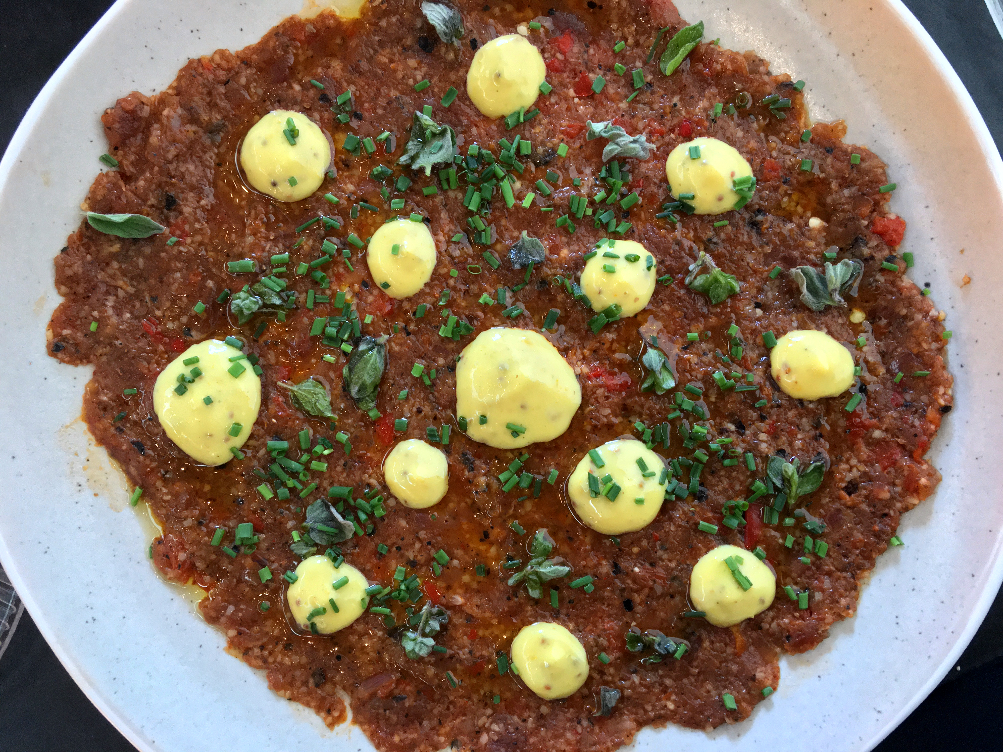 illustrative photo of the 'Tunisian' tartar at Bala Baya