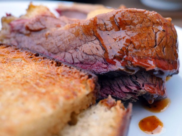 illustrative photo of the brisket at Perry Hill Pub
