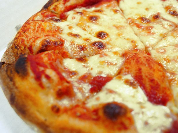 illustrative photo of the margherita from Pizza Express London Bridge