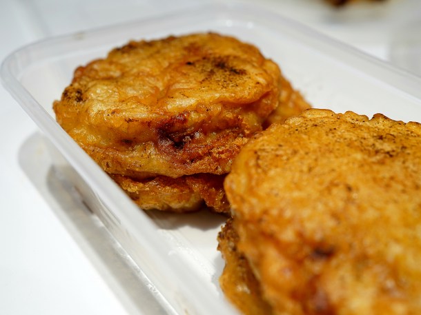illustrative photo of the fried lotus root from Ye Ye